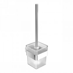 Ершик для унитаза с держателем Lemark SMOOTH LINE, хром