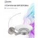 Мыльница Lemark Белуга_Beluga подвесная, сталь, стекло, брашированный никель