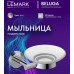 Мыльница Lemark Белуга_Beluga подвесная, сталь, стекло, хром Мыльница Lemark Белуга_Beluga подвесная, сталь, стекло, хром