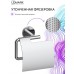 Держатель для туалетной бумаги Lemark Белуга_Beluga, сталь, хром