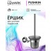 Ёршик для унитаза Lemark Пушкин_Pushkin подвесной, сталь, хром