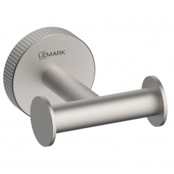 Крючок для полотенец Lemark Белуга_Beluga, сталь, брашированный никель