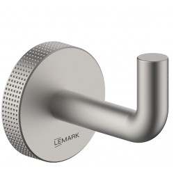 Крючок для полотенец Lemark Белуга_Beluga, сталь, брашированный никель