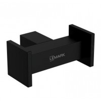 Крючок для полотенец Lemark Валдай_Valday, сталь, матовый черный LMA-8111S1-BL