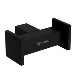 Крючок для полотенец Lemark Валдай_Valday, сталь, матовый черный