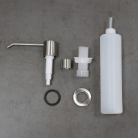 LM8201 Дозатор для жидких моющих средств врезной, Lemark Expert