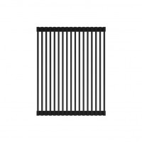 Кухонная мойка Lemark  IORDANA 780 прямоугольная из нержавеющей стали с аксессуарами в комплекте: ролл-мат, коландер, разделочная доска цвет: Чёрный матовый (9932120)