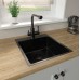 Кухонная мойка Lemark JANGA 490 прямоугольная из нержавеющей стали цвет: Чёрный матовый 9932108 Кухонная мойка Lemark JANGA 490 прямоугольная из нержавеющей стали цвет: Чёрный матовый 9932108
