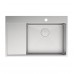 Кухонная мойка Lemark КЕЗАДРА 780П_KEZADRA 780P прямоугольная с крылом из нержавеющей стали (чаша СПРАВА) цвет: Сталь 9937153