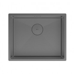 Кухонная мойка Lemark OLANGA 540 прямоугольная из нержавеющей стали цвет: Графит 9936127