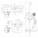 Набор смесителей '3 в 1' Lemark Point LM0380C (для ванны + для умывальника + душ. гарнитур), хром