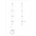 Стойка для душа Lemark LM8105C с мыльницей