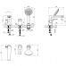 Смеситель Lemark Bronx на борт ванны (LM3745MW)