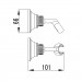 Крепление настенное Lemark LM8489B поворотное для лейки (LM8489B)